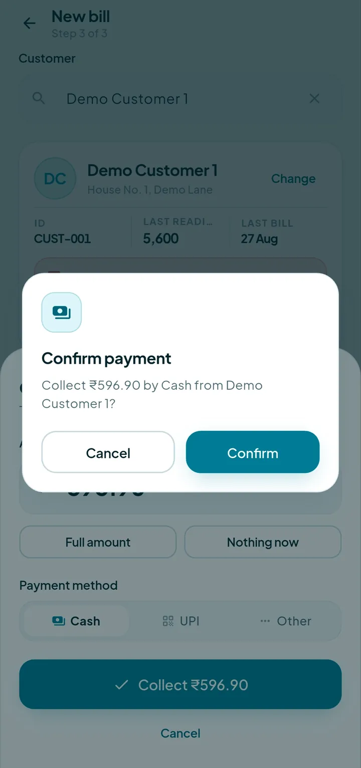 Confirm